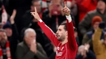 سوبوسلاي يسجل رقماً تاريخياً مع ليفربول بهدفه في مرمى توتنهام بالدوري الإنجليزي